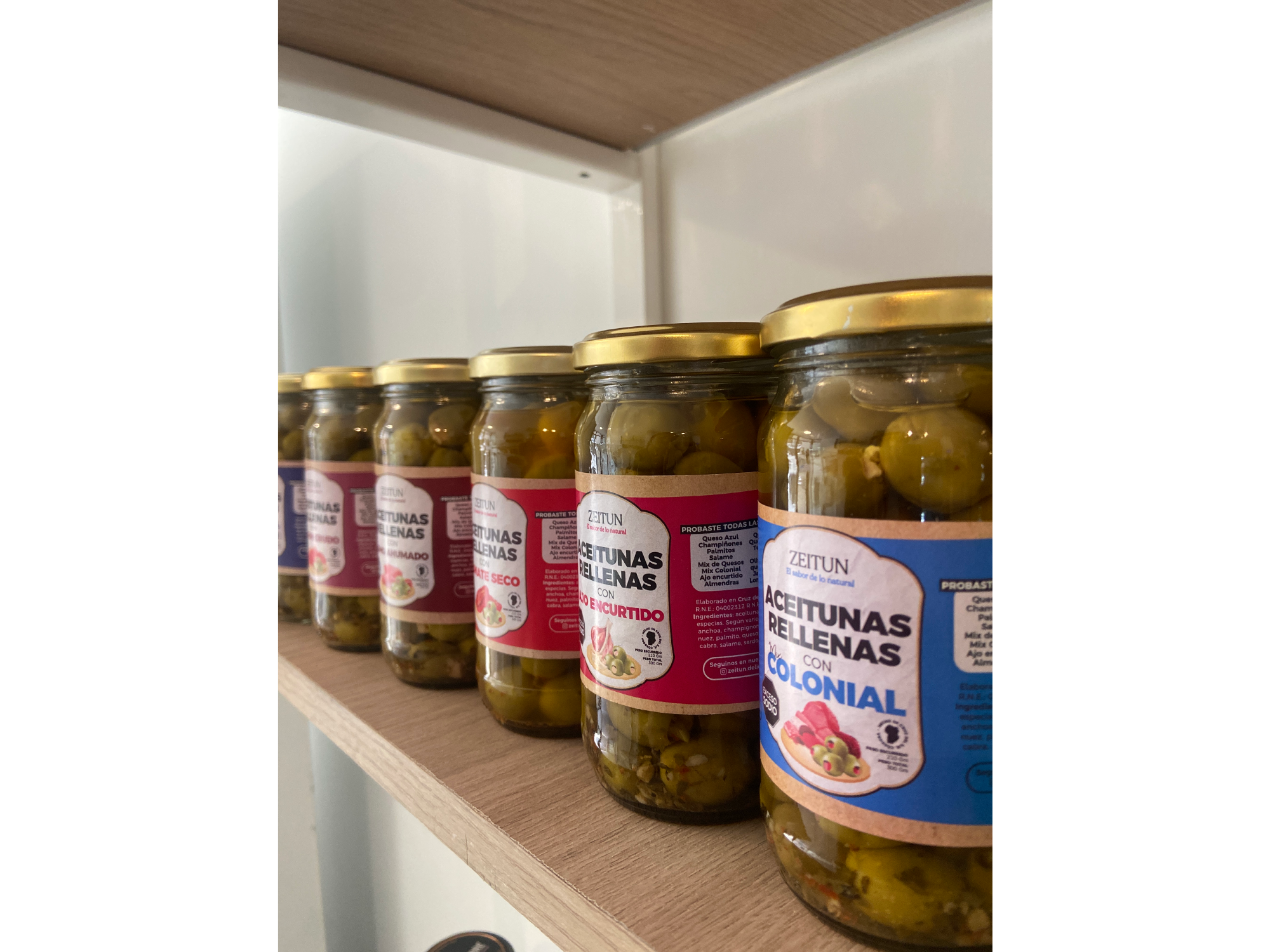Aceitunas rellenas zeitun de Casa savia