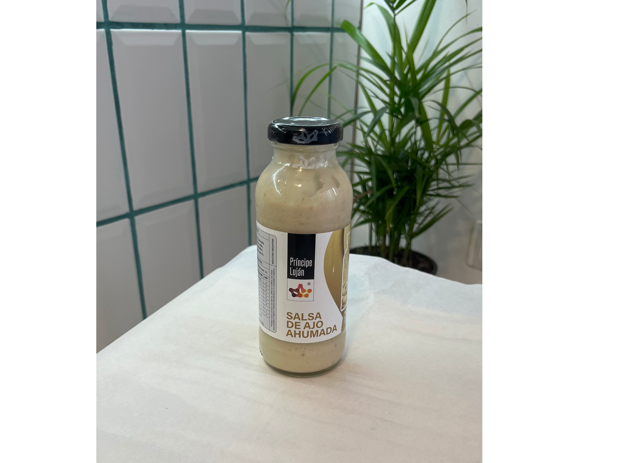 Salsa de ajo ahumada "Príncipe Lujan"