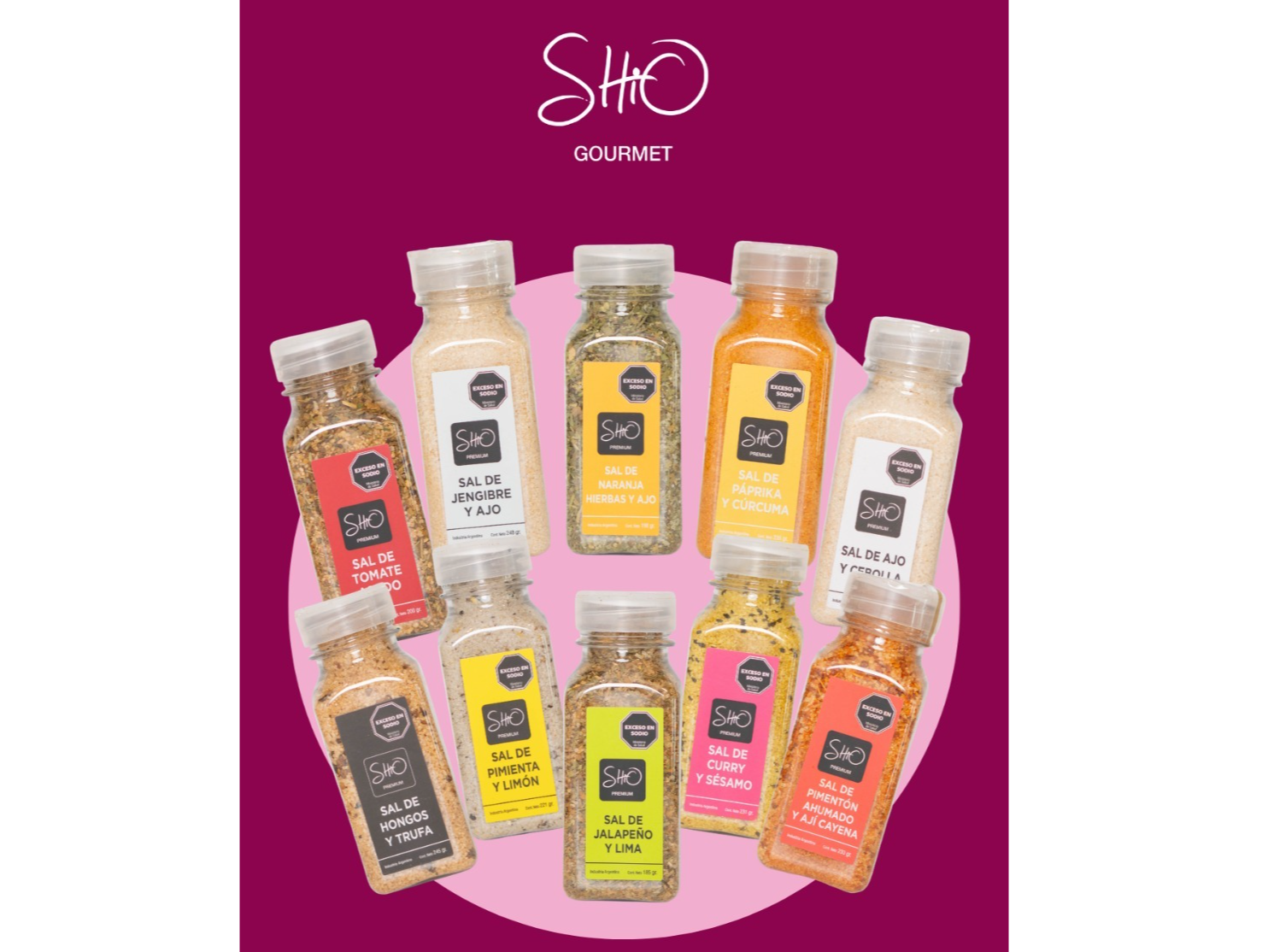 Sales Saborizadas SHIO GOURMET