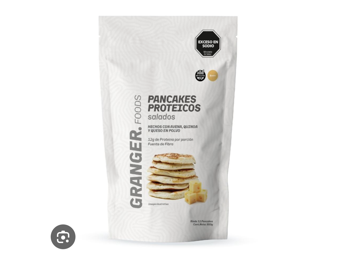 Pancakes Salados Proteicos • Queso