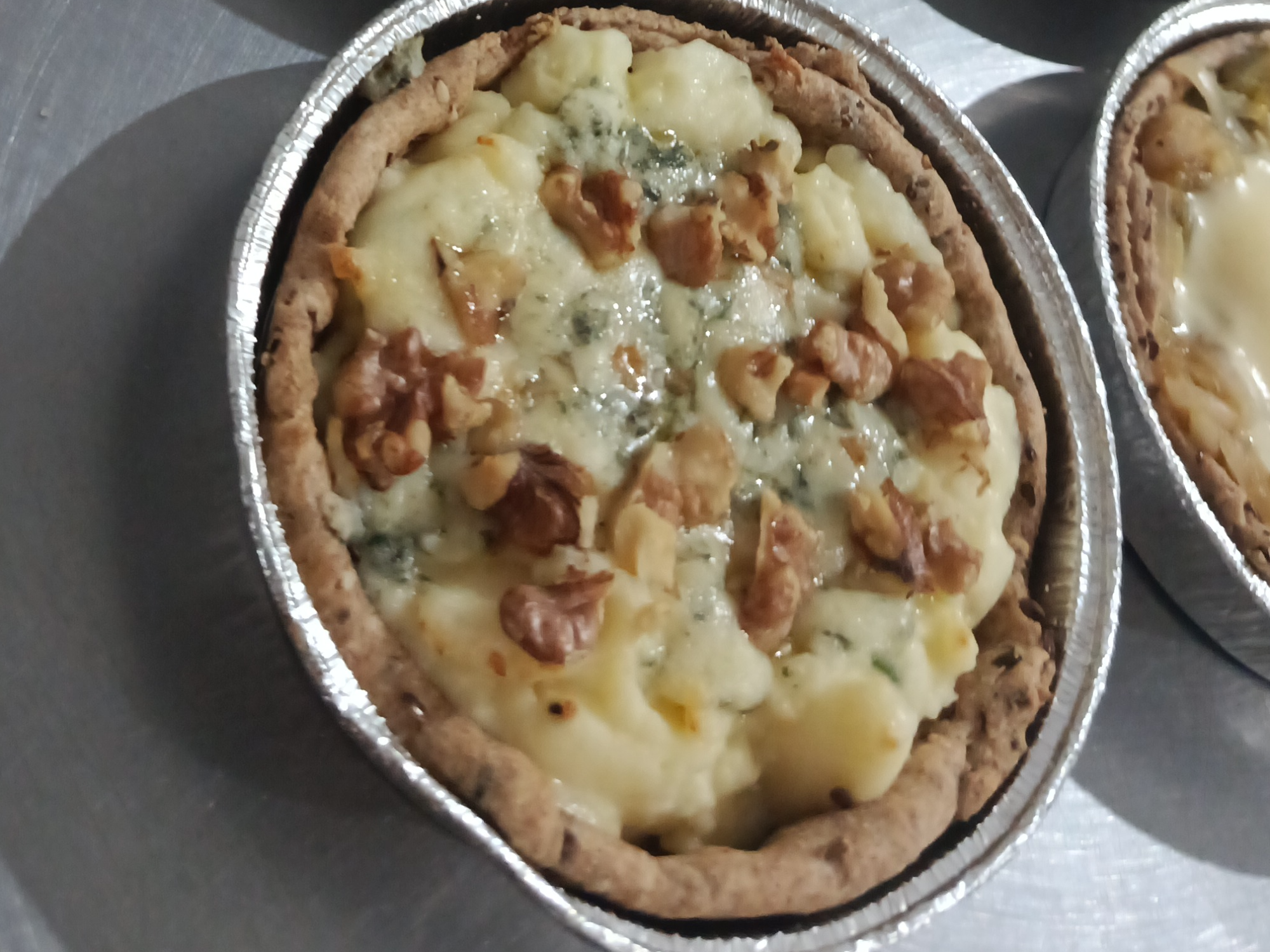 Tartitas de Roquefort y nuez