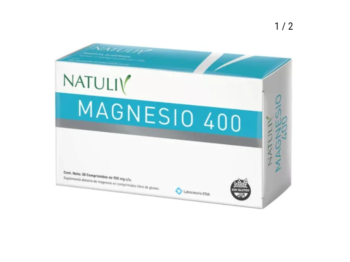 Magnesio 400mg NATULIV