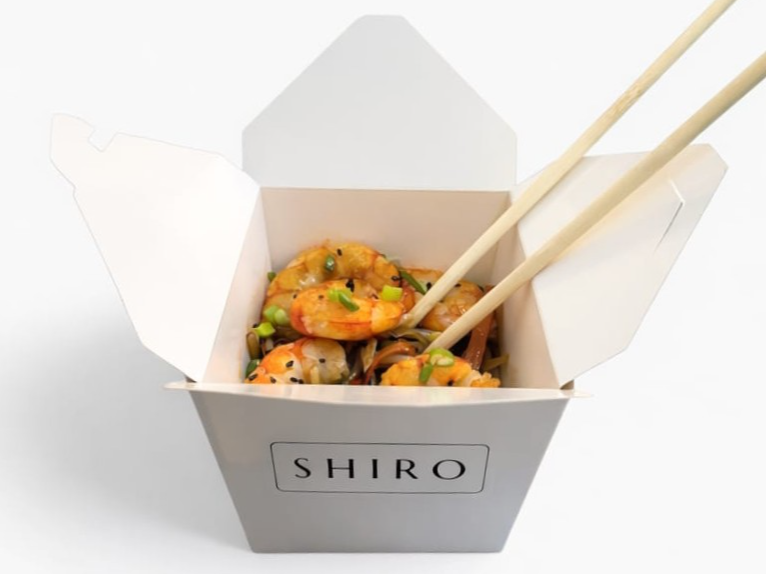 Chow Fan de Langostinos