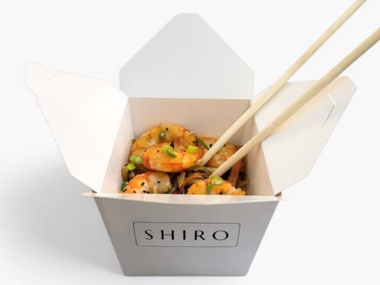 2 Chow Fan de Langostinos