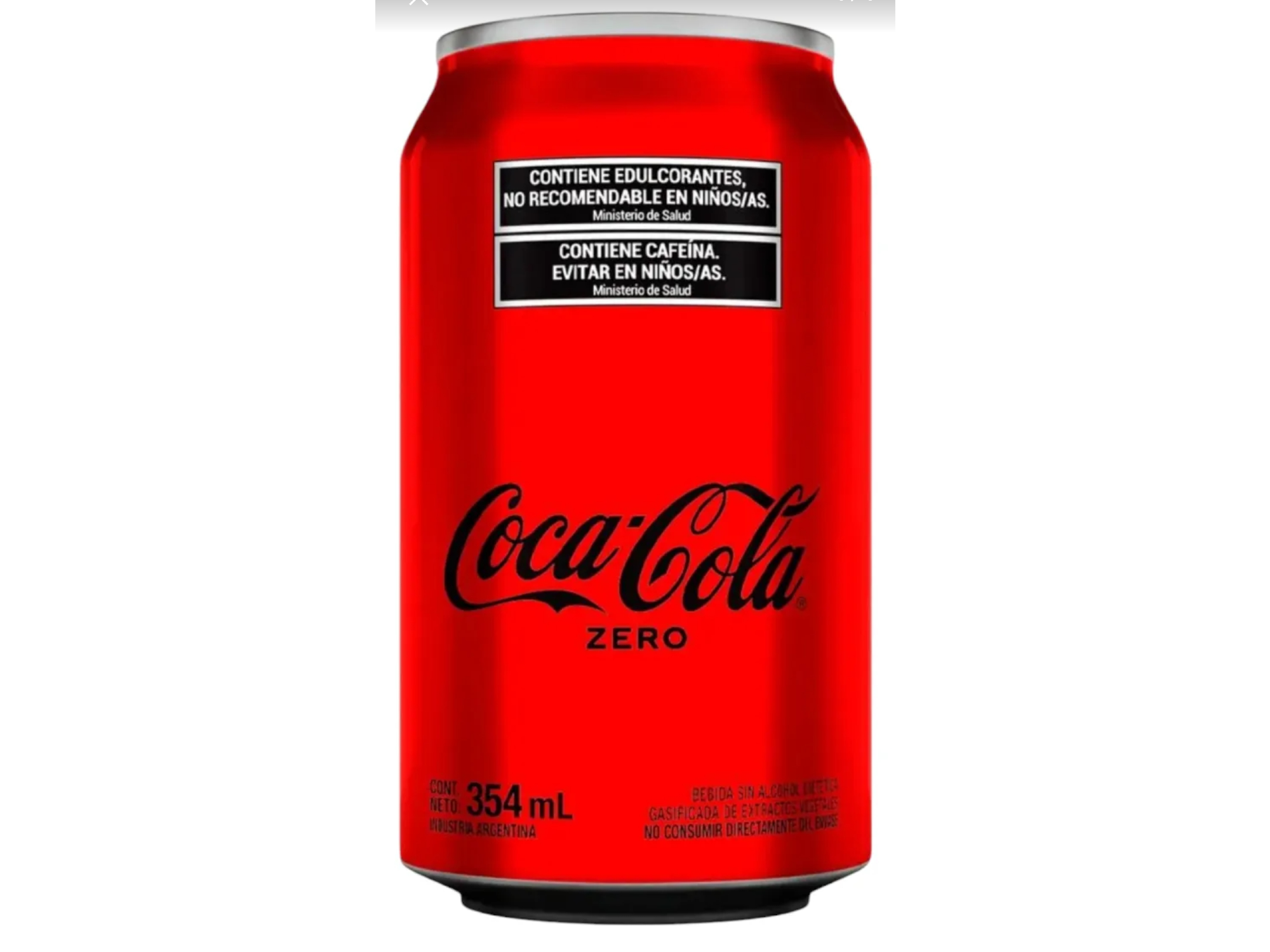 Coca Cola Zero lata 354 ml