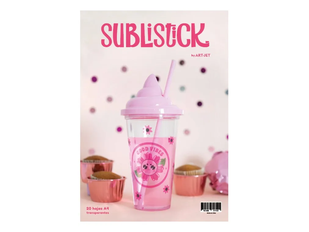 Vinilo Sublimable Transparente Sublistick By Art-jet A4 X20h