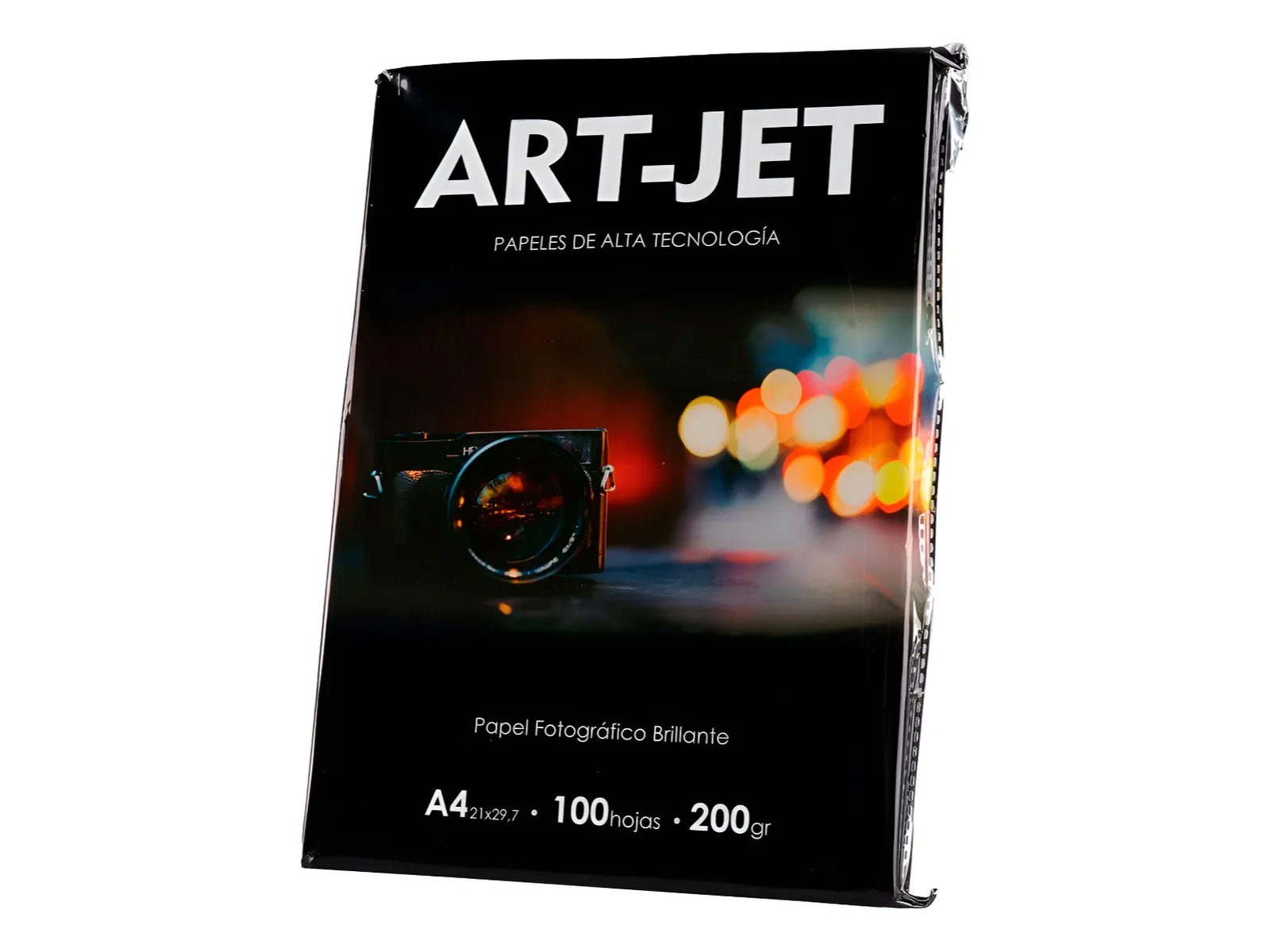 Papel Fotográfico 200 Gr Pte. NEGRO Glossy 100 Hojas