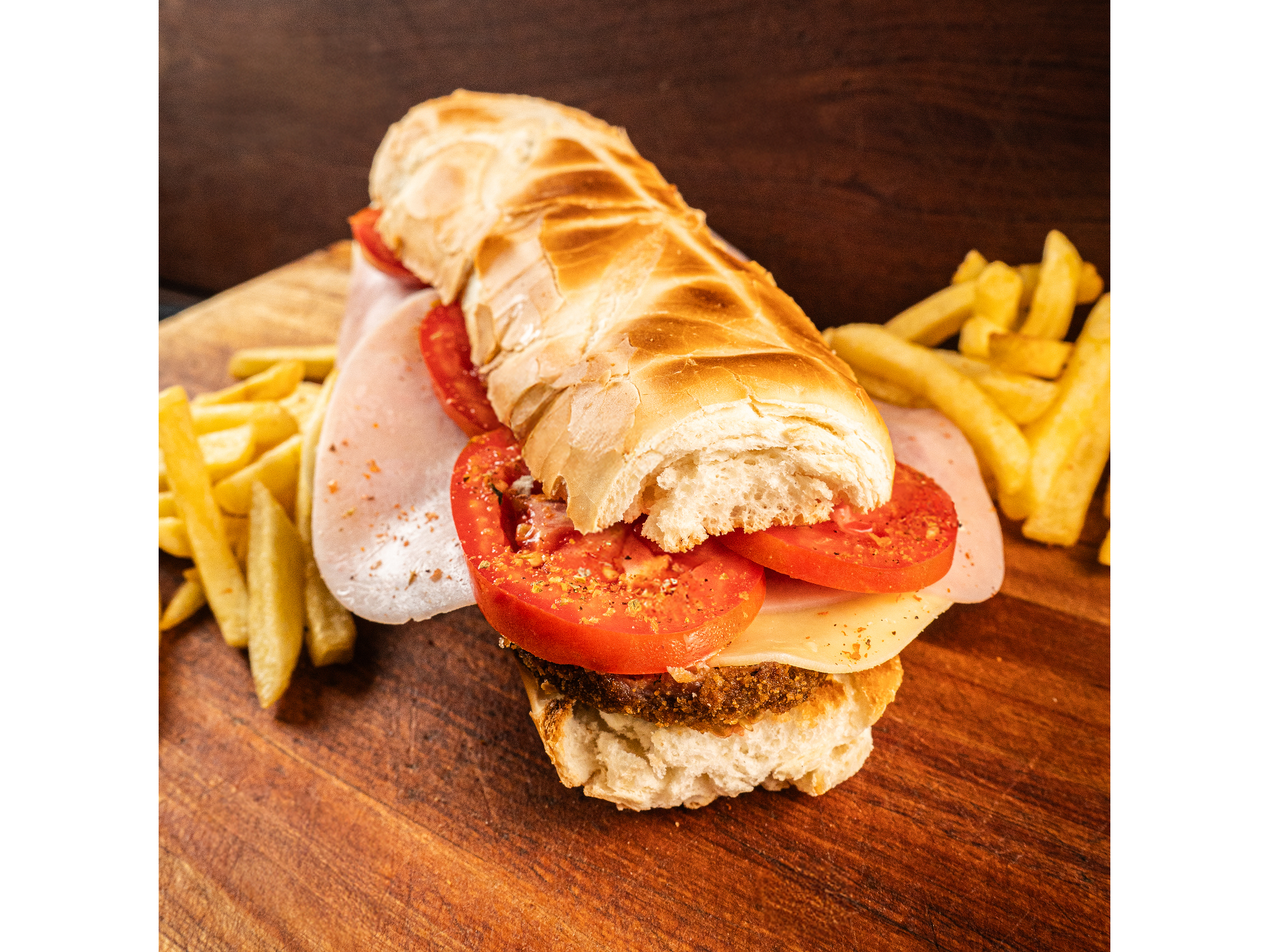 Sanguches de milanesa