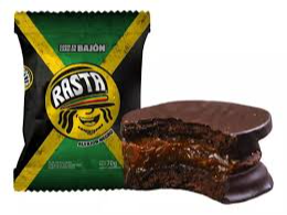 Alfajor rasta negro