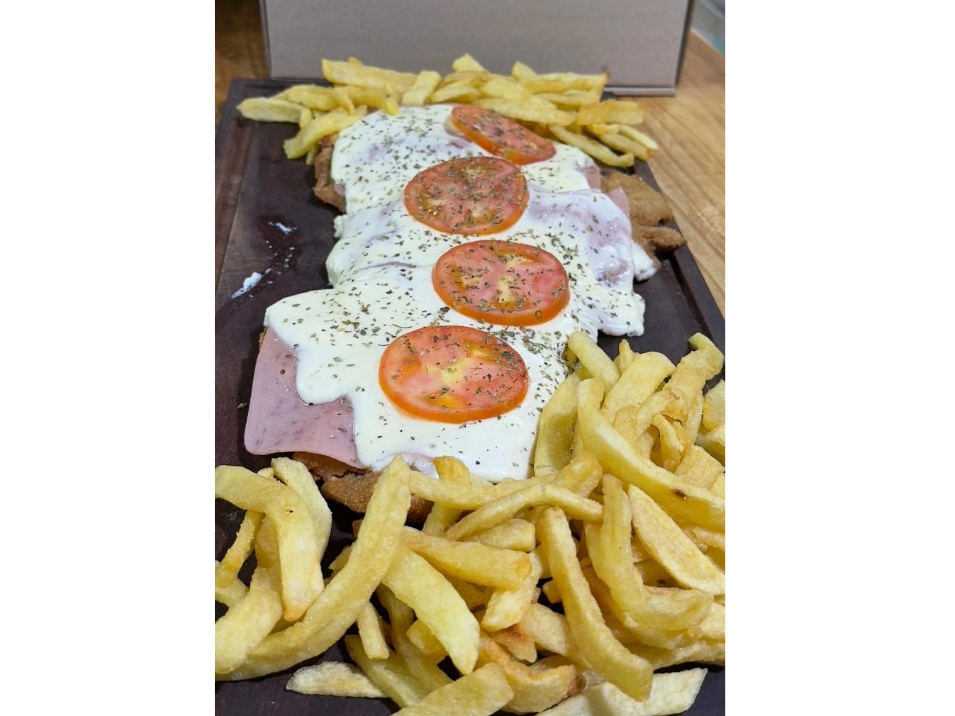 MILANESA NAPOLITANA (comen dos)