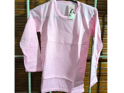 Camiseta térmica de color rosa de 7 a 8 años