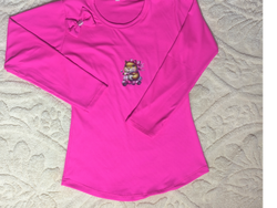 Camiseta de nena de CAPIBARA talle 14 color magenta