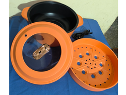 Olla vaporera electrica