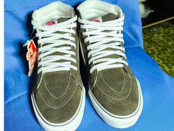 Zapatillas Vans Botitas Número 35 de color gris