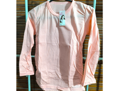 Camiseta térmica de color salmón de 7 a 8 años