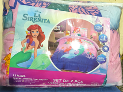 Acolchado con corderito infantil de La Sirenita