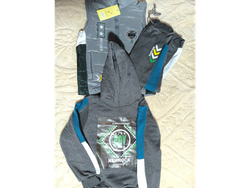 Conjunto 3 piezas con chaleco buzo y joguins talle 10