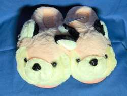 Pantuflas de Zorrito de color rosa número 30-31