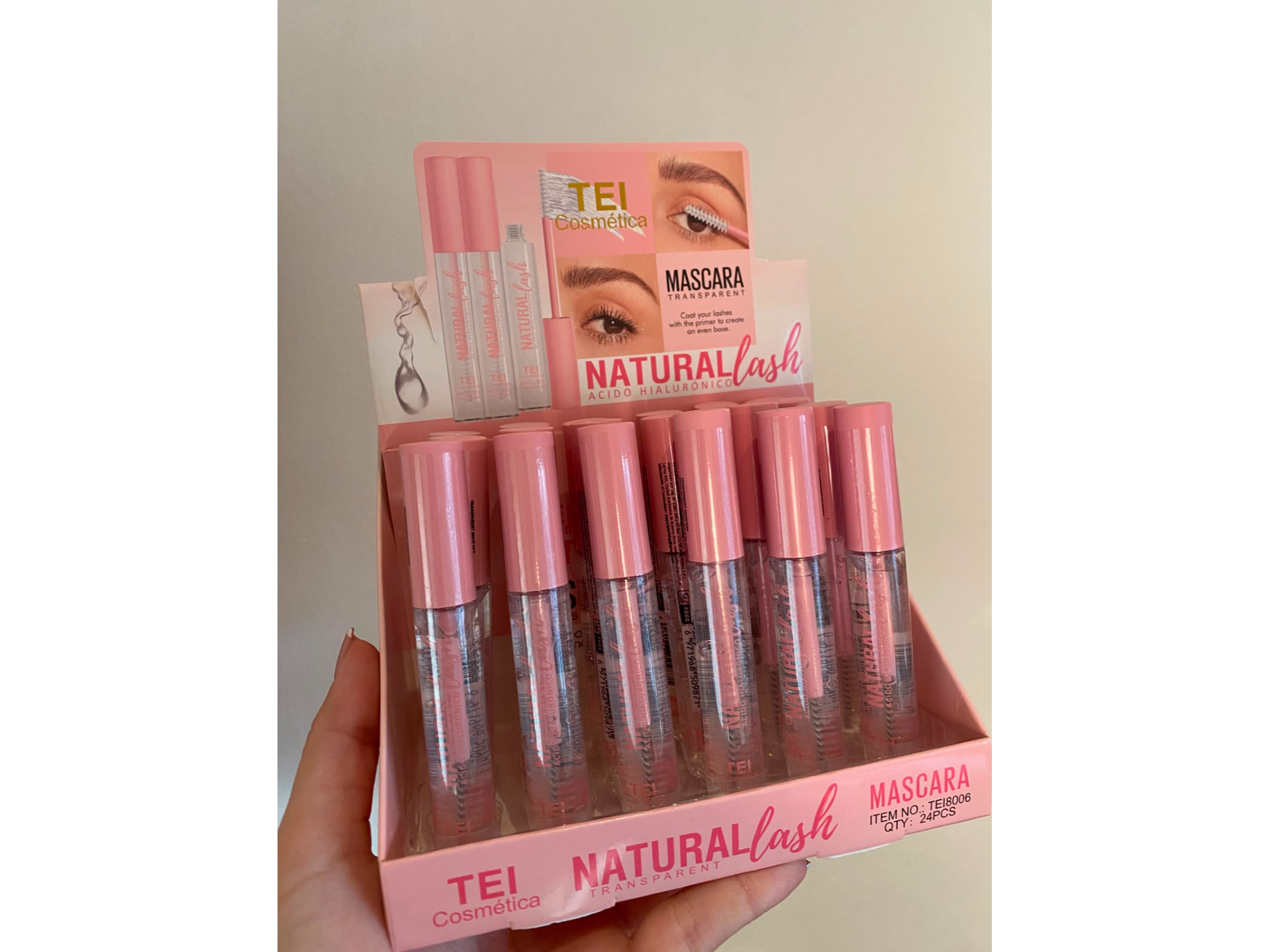 Mascara transparente - "TEI"