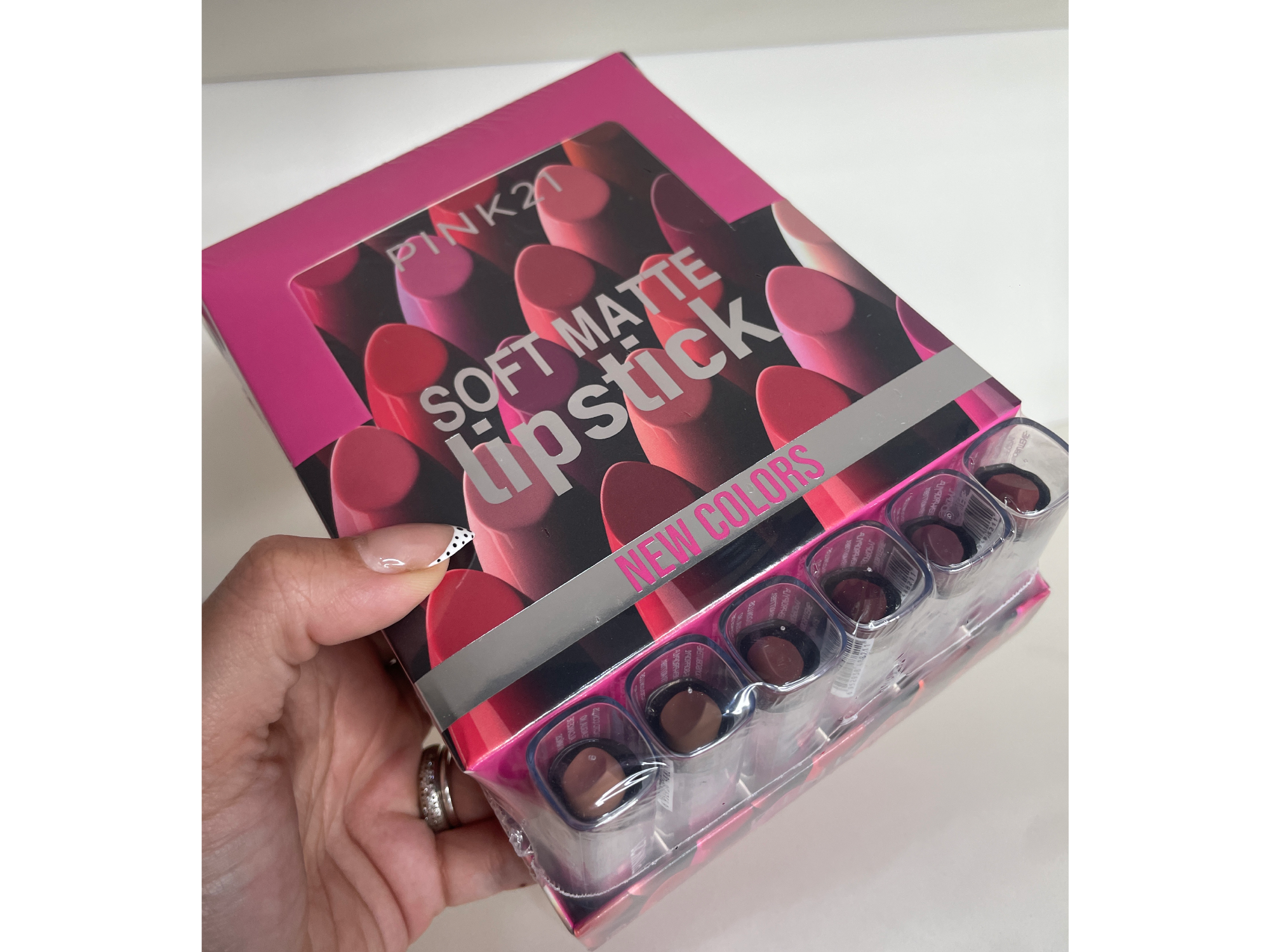LIPSTICK MATE PINK21 x6 (6654)