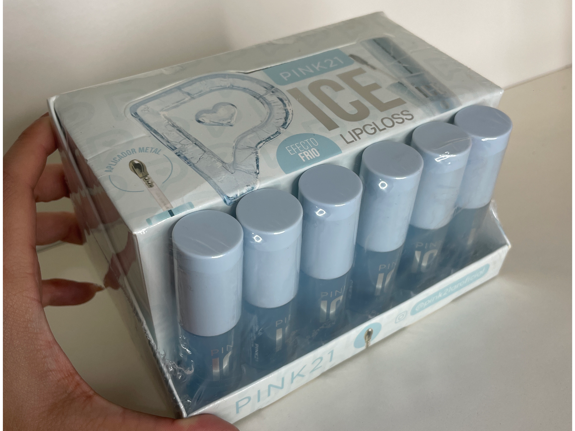 LIP GLOSS ECECTO FRÍO PINK21 (6848)