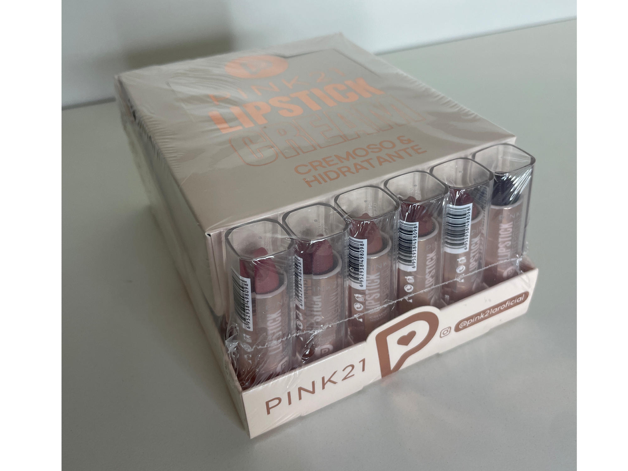 LÁPIZ LABIAL PINK21 x6 (6345)