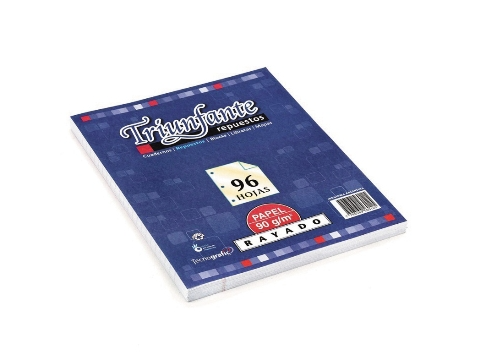 REPUESTO N°3 (TAMAÑO RIVADAVIA) TRIUNFANTE X 96HOJAS