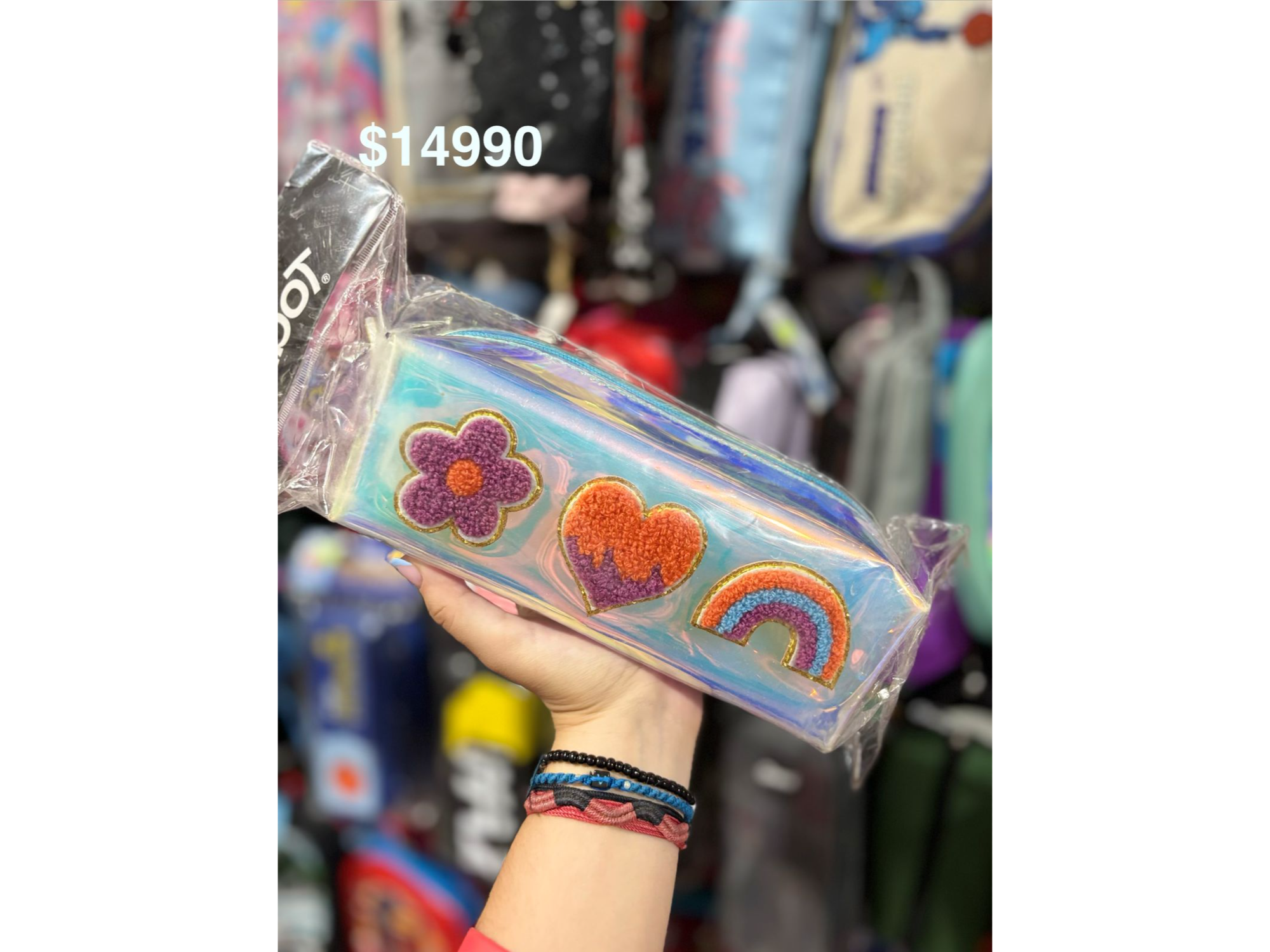 CARTUCHERA TUBO TABOOT TORNASOLADA 1 CIERRE