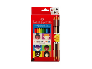 LAPIZ DE COLOR FABER X 12 LARGO de Libreria Santiago