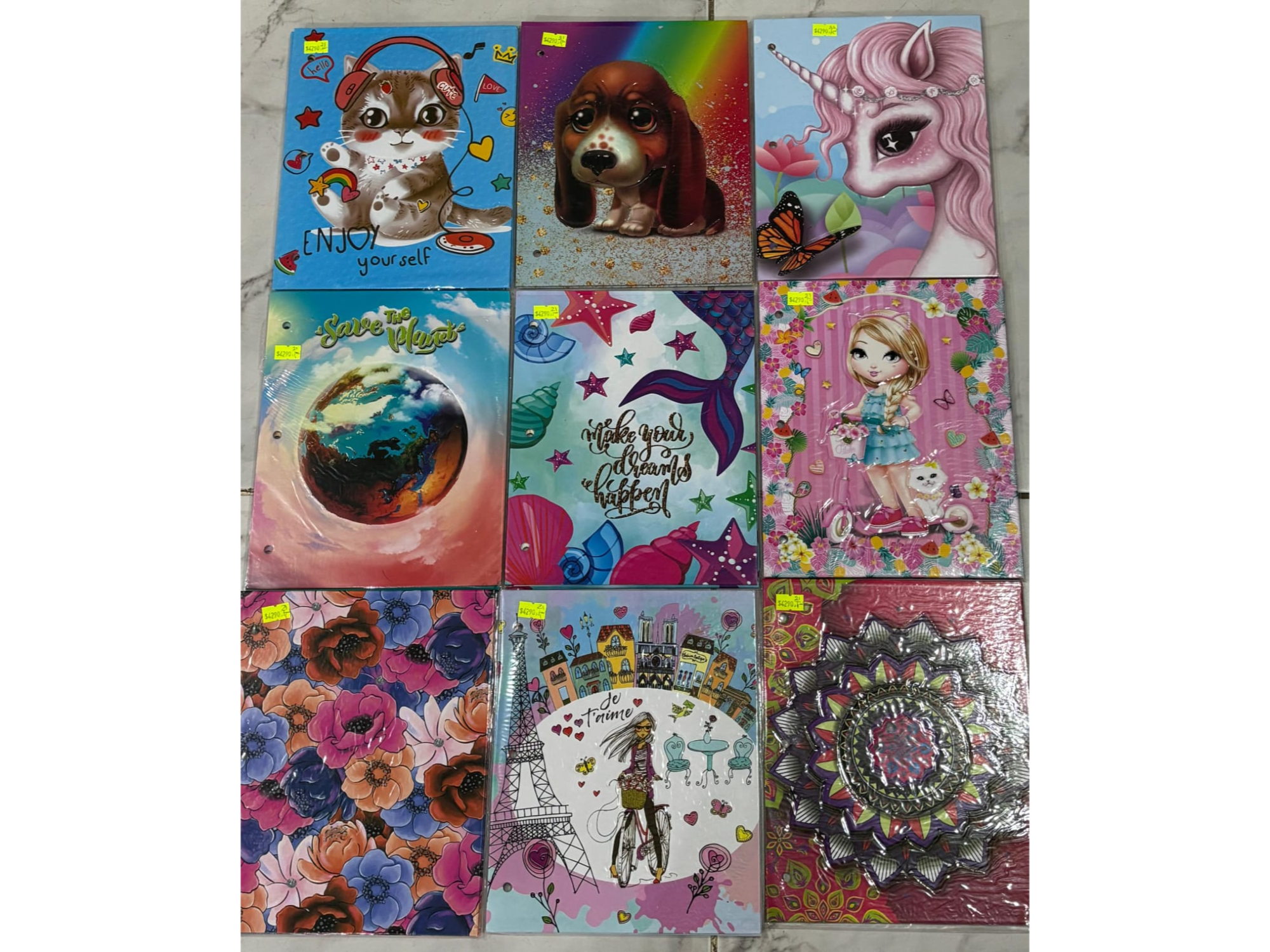 CARPETA TAPA N°3 (TAMAÑO RIVADAVIA) PERSONAJES ECONOMICA