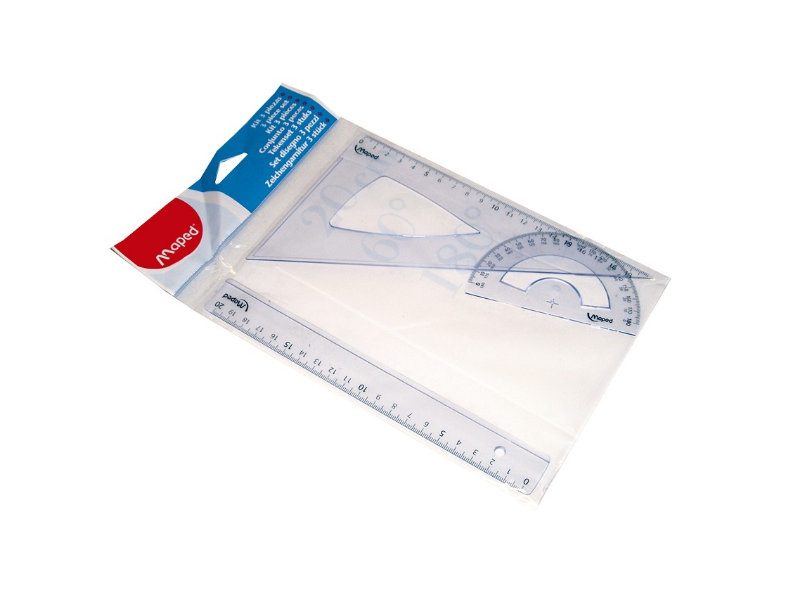 SET GEOMETRIA MAPED 20 CM