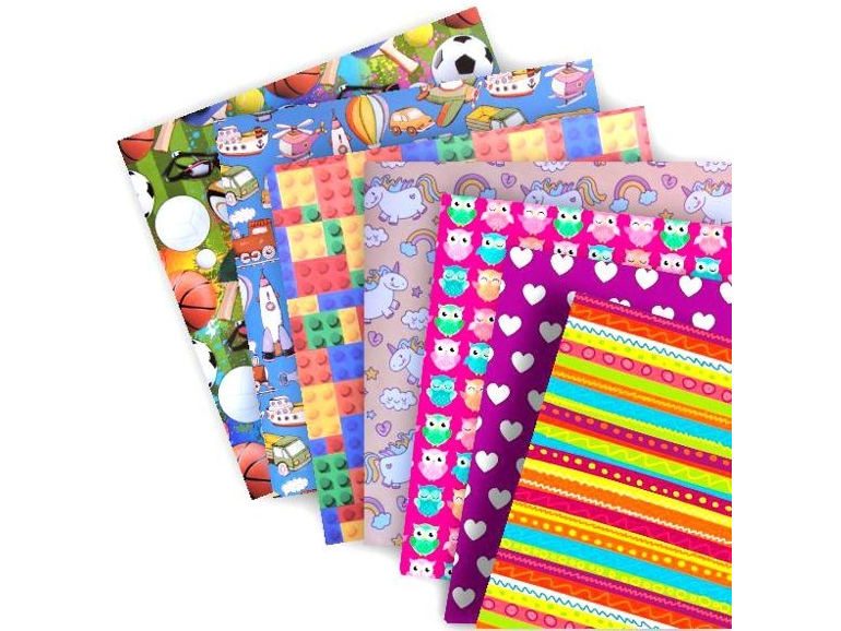 PAPEL DE FORRAR FANTASIA (CON DIBUJOS)