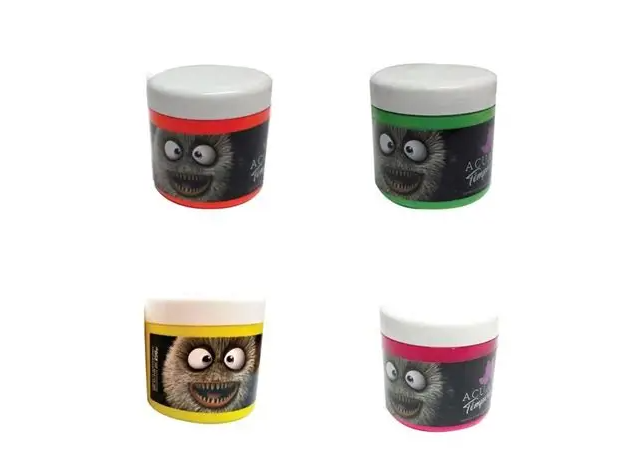 TEMPERA FLUOR EN POTE X 250 GRAMOS