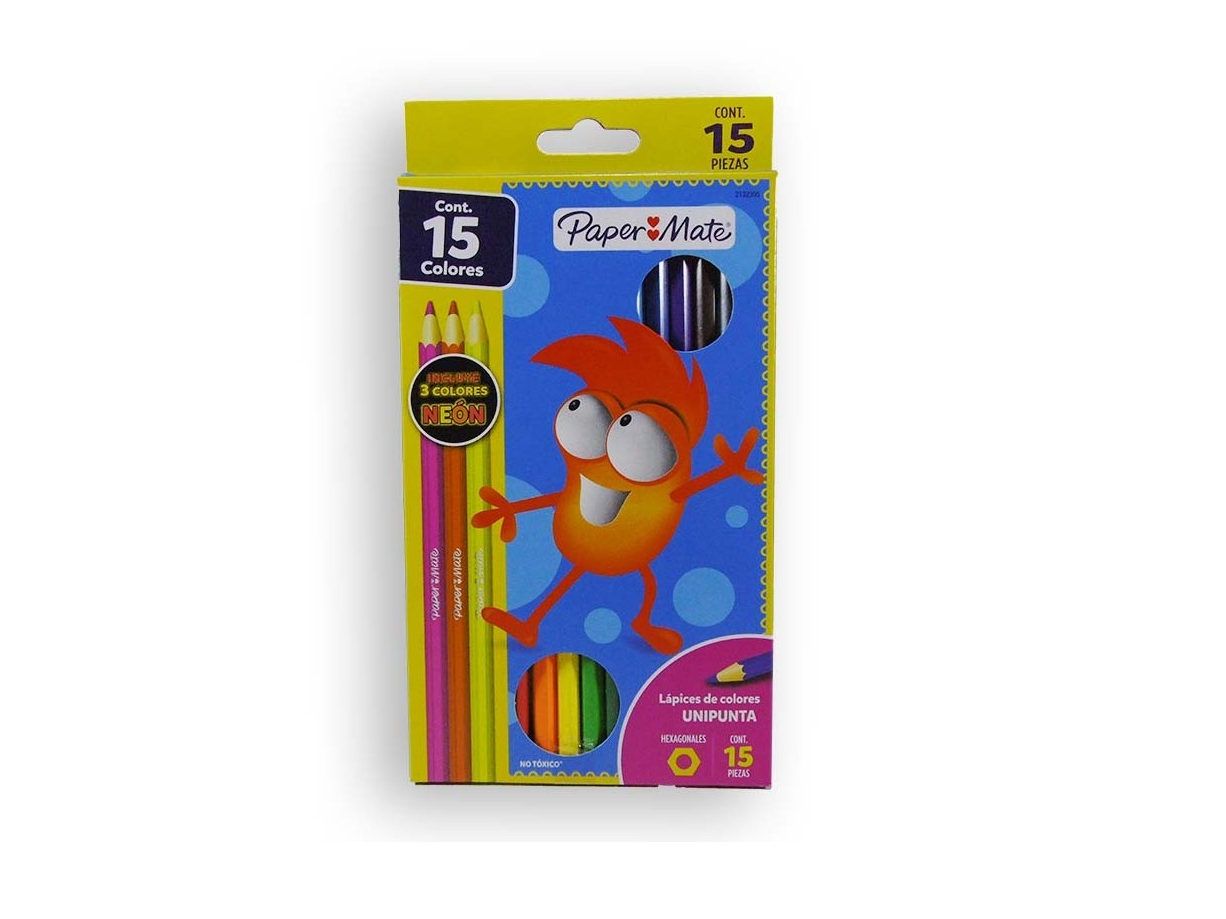 LAPIZ DE COLOR PAPER MATE X 12 LARGO