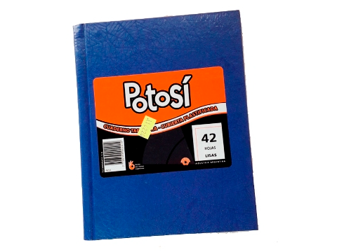 CUADERNO MONITOR AMERICA - POTOSI X 42 HOJAS (TAPA DURA)
