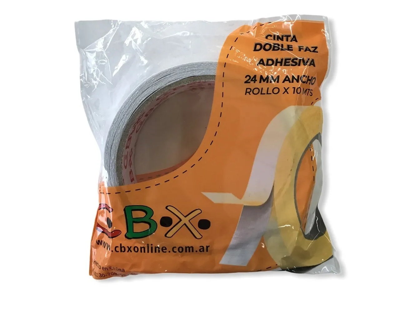 CINTA BIFAZ CBX 24 MM X 10 MT