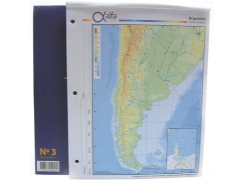 MAPAS N°3 (TAMAÑO RIVADAVIA)