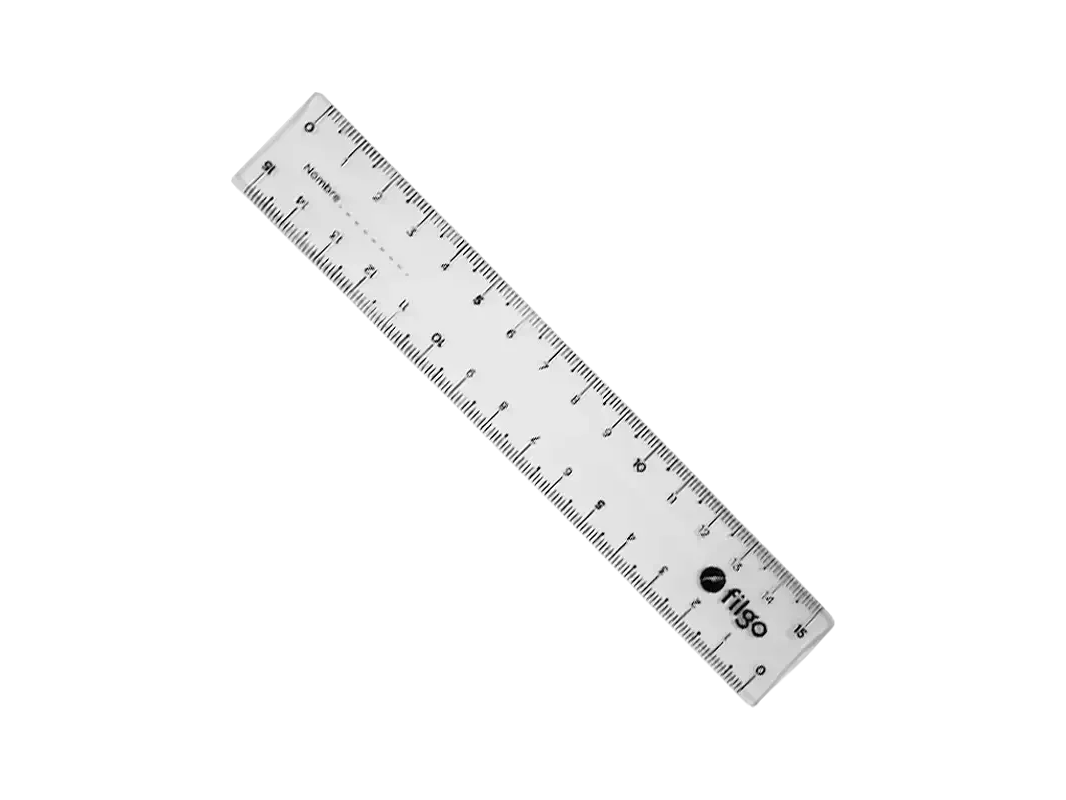 REGLA ESCOLAR 15 CM FILGO
