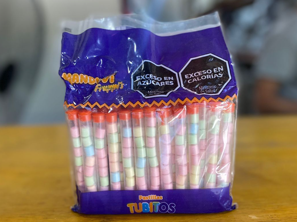 TUBITO DE PASTILLAS