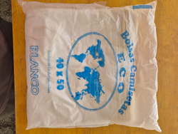 BOLSA ECOMUNDO BLANCA 40X50