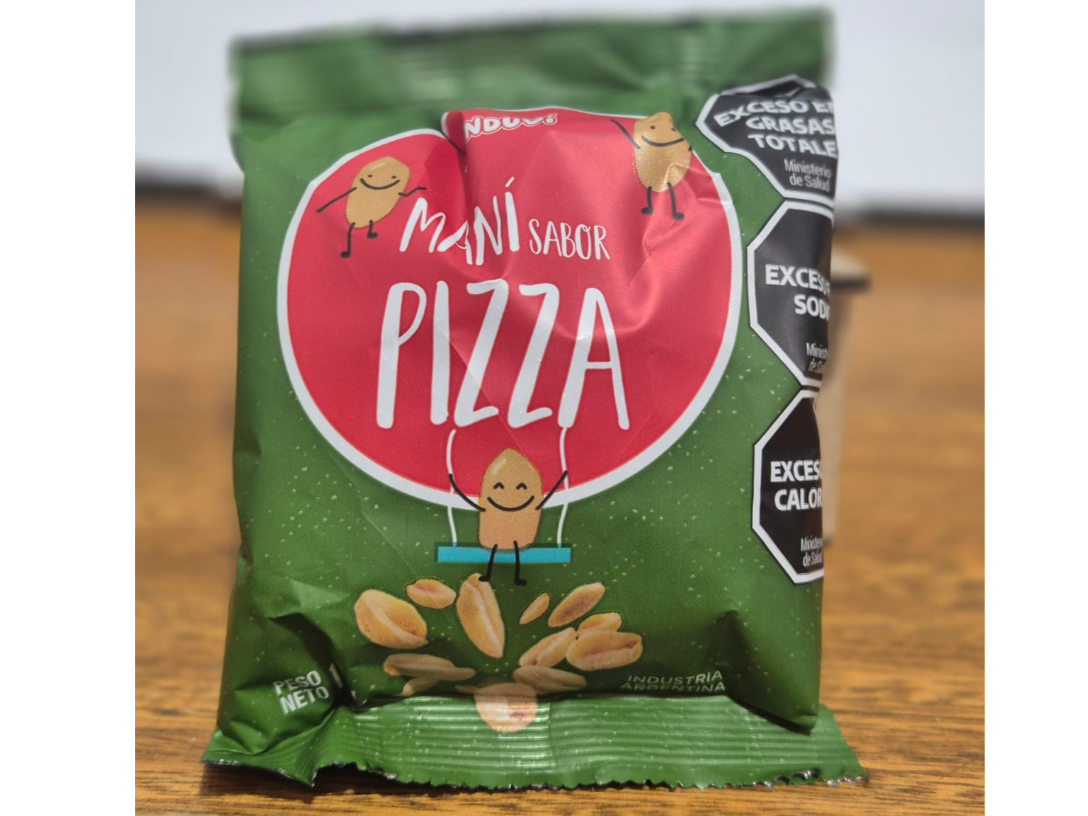 MANI SABORIZADO SABORIZADO PIZZA 120 GRS