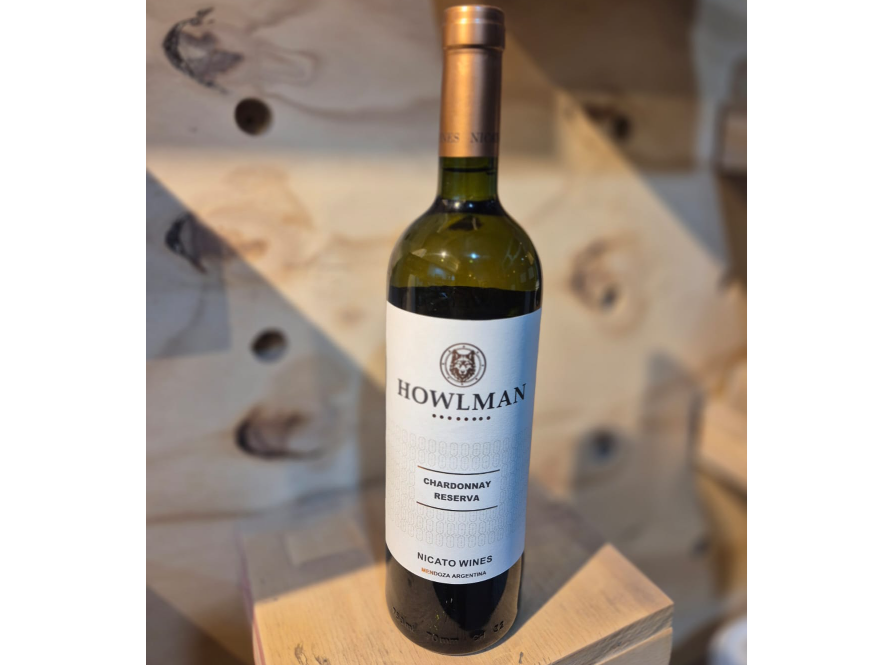 VINO HOWLMAN RESERVA PREMIUN CHARDONAY X CAJA
