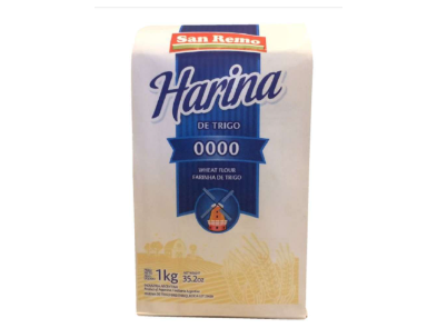 BULTO DE HARINA SAN REMO 0000 X UN KG