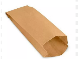 BOLSA DE PAPEL KRAFT NUM 5 X 100UN