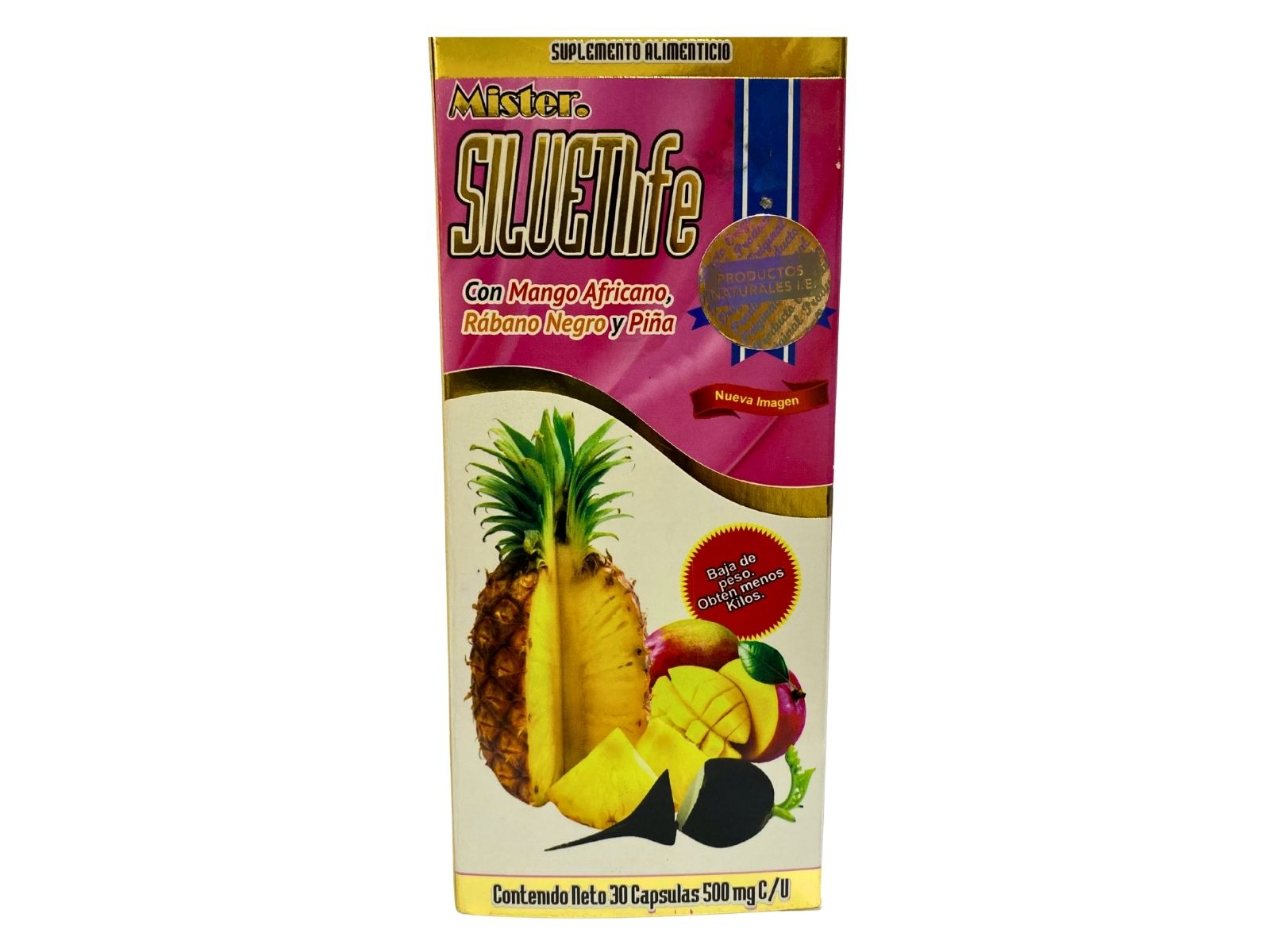 SILUETLIFE CON MANGO AFRICANO Y RABANO NEGRO 30 CAPS TECNOVIDA