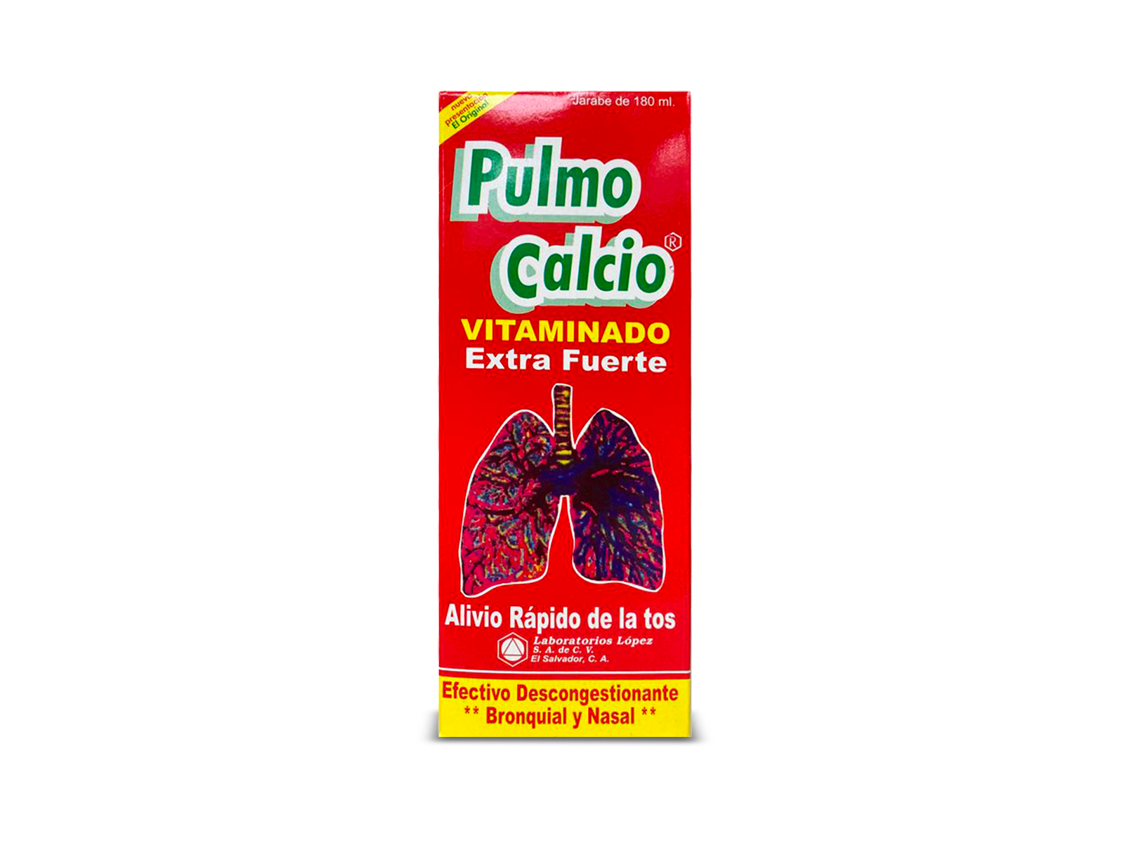 JARABE PULMO CALCIO 180 ML ROMA