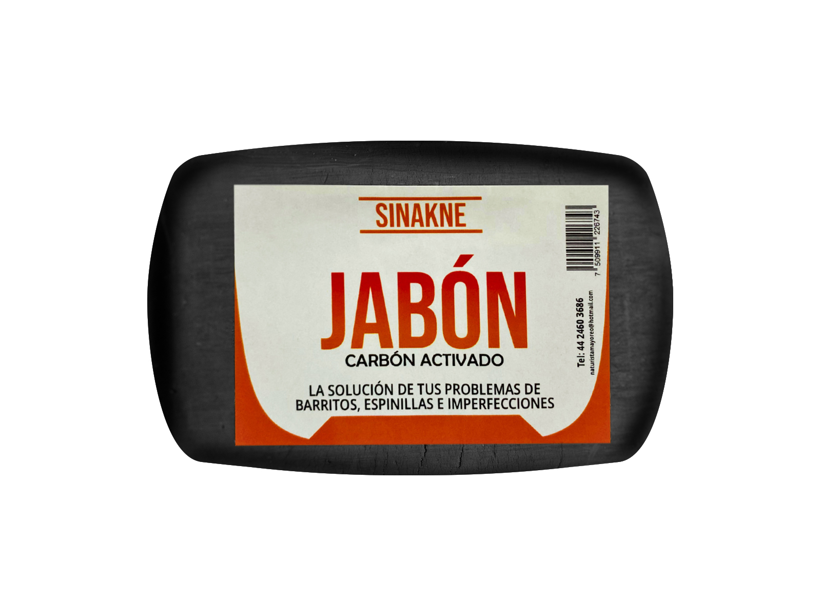 JABON DE CARBON ACTIVADO SINAKNE VALANS