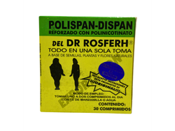 DISPAN DOBLE REFORZADO C/POLINICOTINATO 30 CAPS ULTRA SOYA