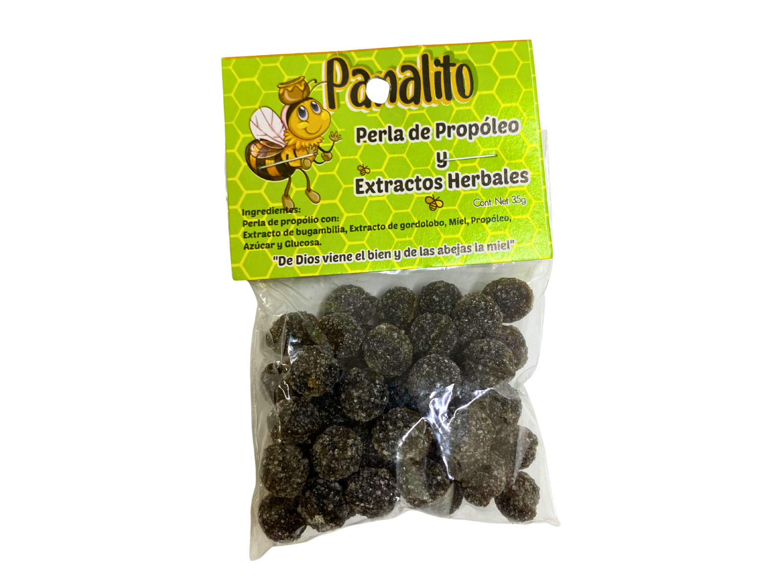 PERLITAS DE PROPOLEO Y MIEL 35 GR PANALITO ROMA