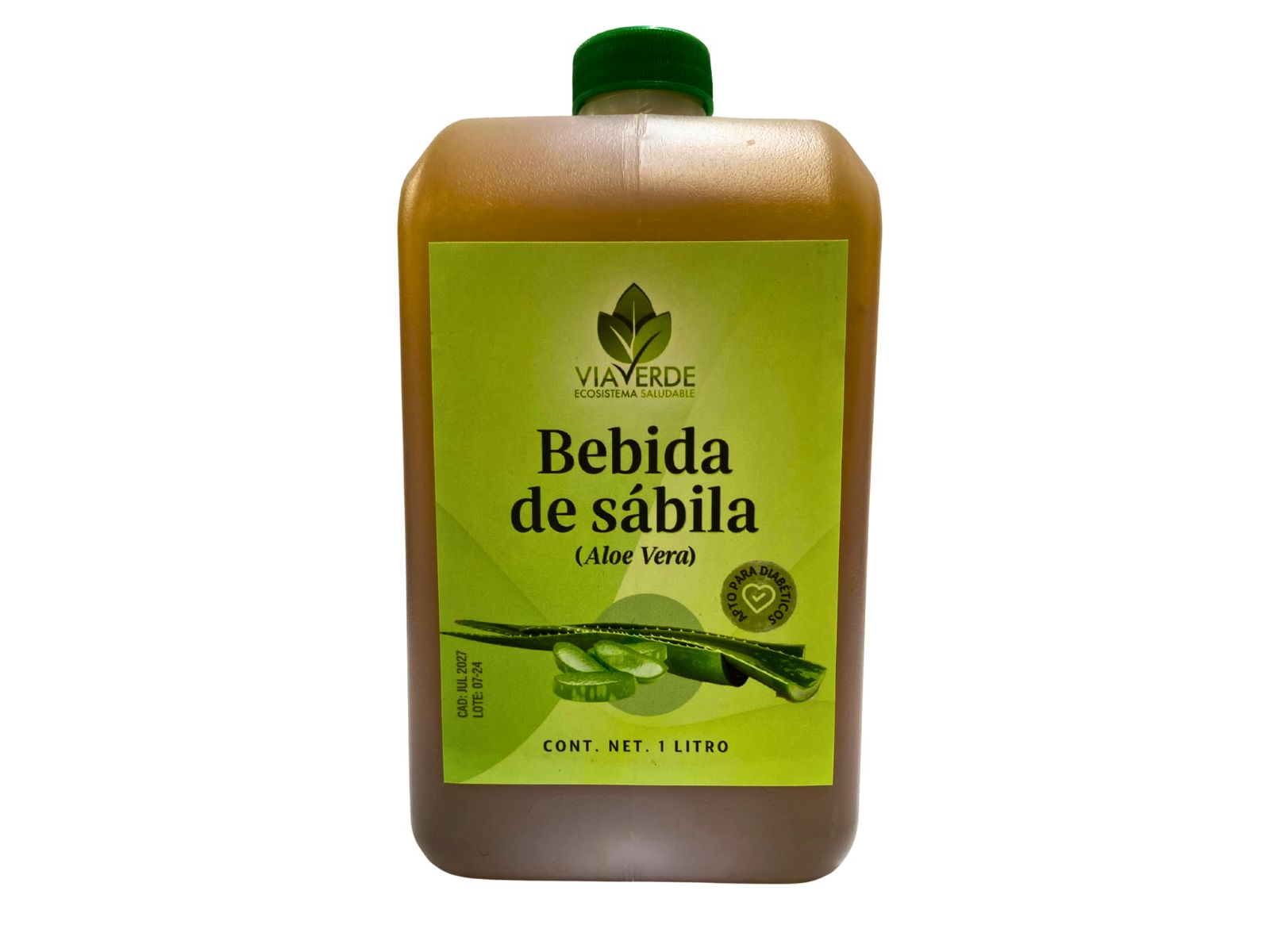 BEBIDA DE SABILA (ALOE VERA) VIA VERDE 1L